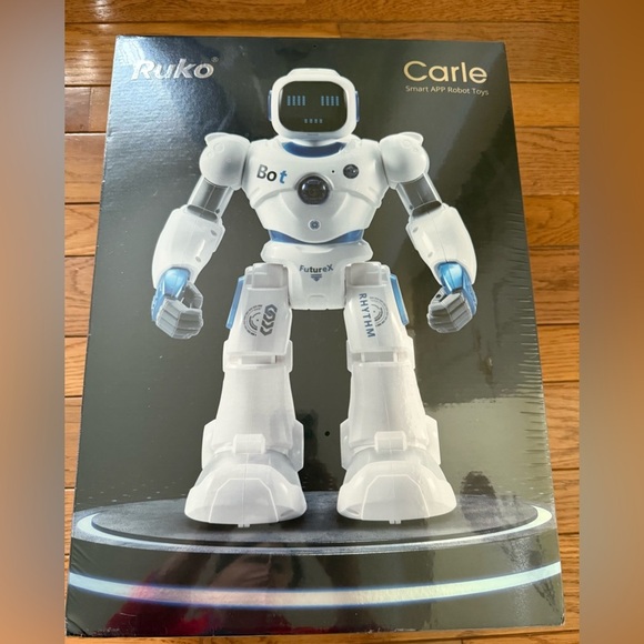 NWT Ruko Robot Carle Smart App Robot Toys Programmable Remote & Bluetooth sealed - Picture 2 of 4